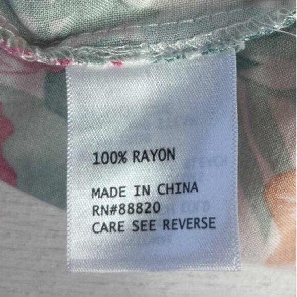 Rachel Zoe Floral Ruffle Dress Womens Small Summer Short - Picture 6 of 7